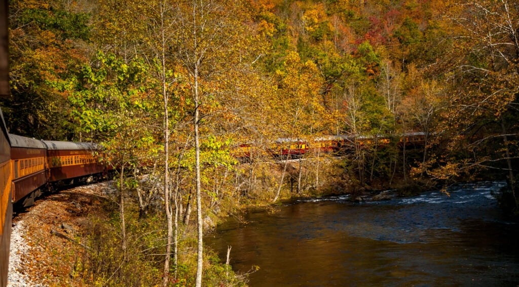 Smoky Mountains Railroad Scenic Train