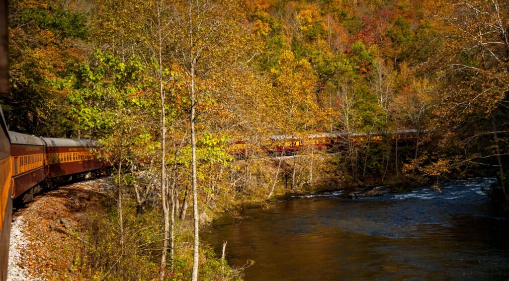 Smoky Mountains Railroad Scenic Train